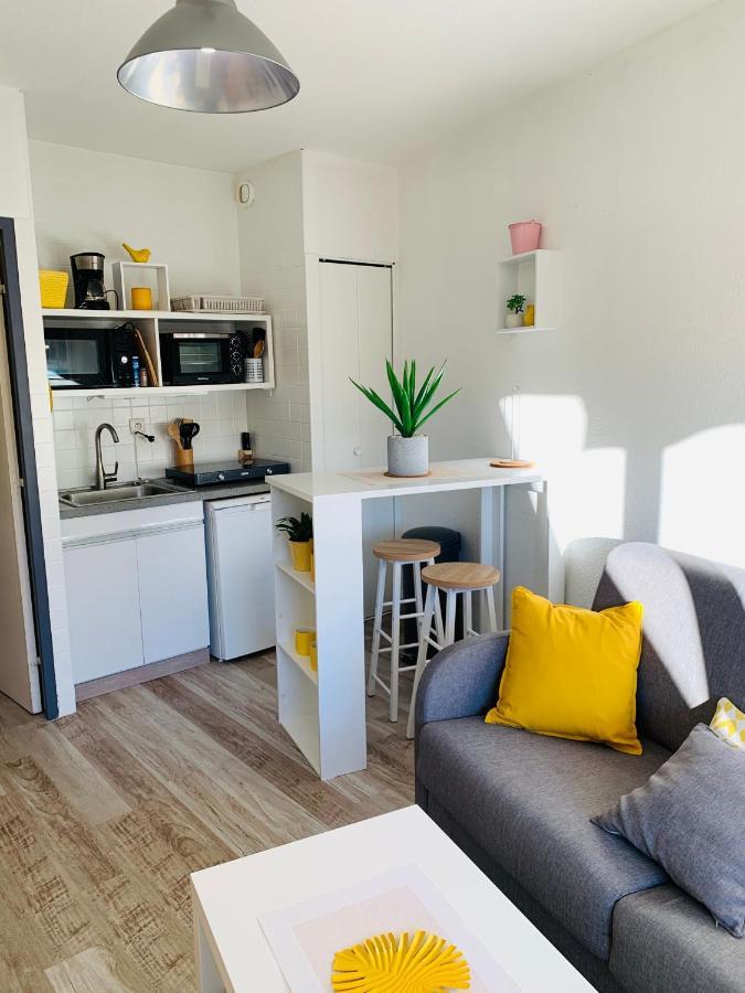 Super Appart ! Terrasse, Clim, Parking, 2Min Plage. 라그랑모트 외부 사진