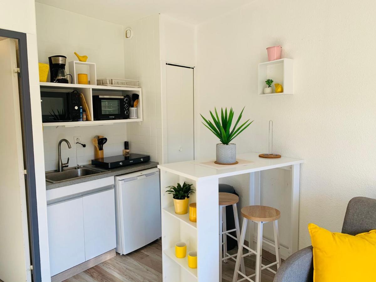 Super Appart ! Terrasse, Clim, Parking, 2Min Plage. 라그랑모트 외부 사진